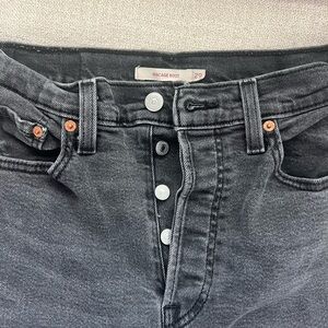 Levi's Women's Ribcage Flare Jeans Black